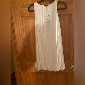 Zara bubble hem dress
